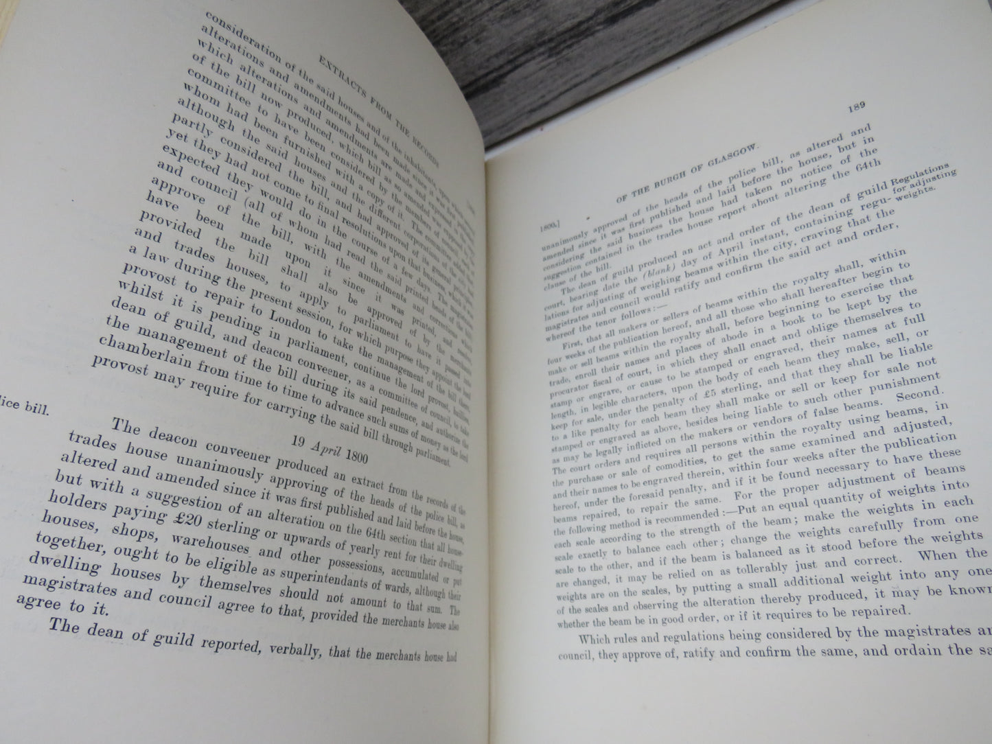 Extracts From The Records of The Burgh of Glasgow With Charters and Other Documents Vol IX A.D. 1796-1808 - 1914