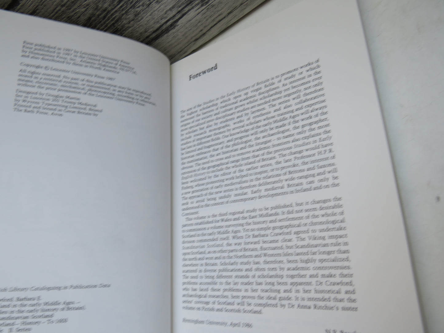 Scotland In The Early Middle Ages . 2 Scandinavian Scotland By Barbara E. Crawford 1987