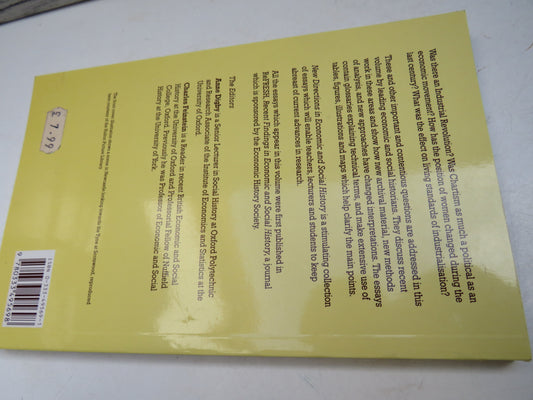New Directions In Economic and Social History Edited by Anne Digby and Charles Feinstein 1989