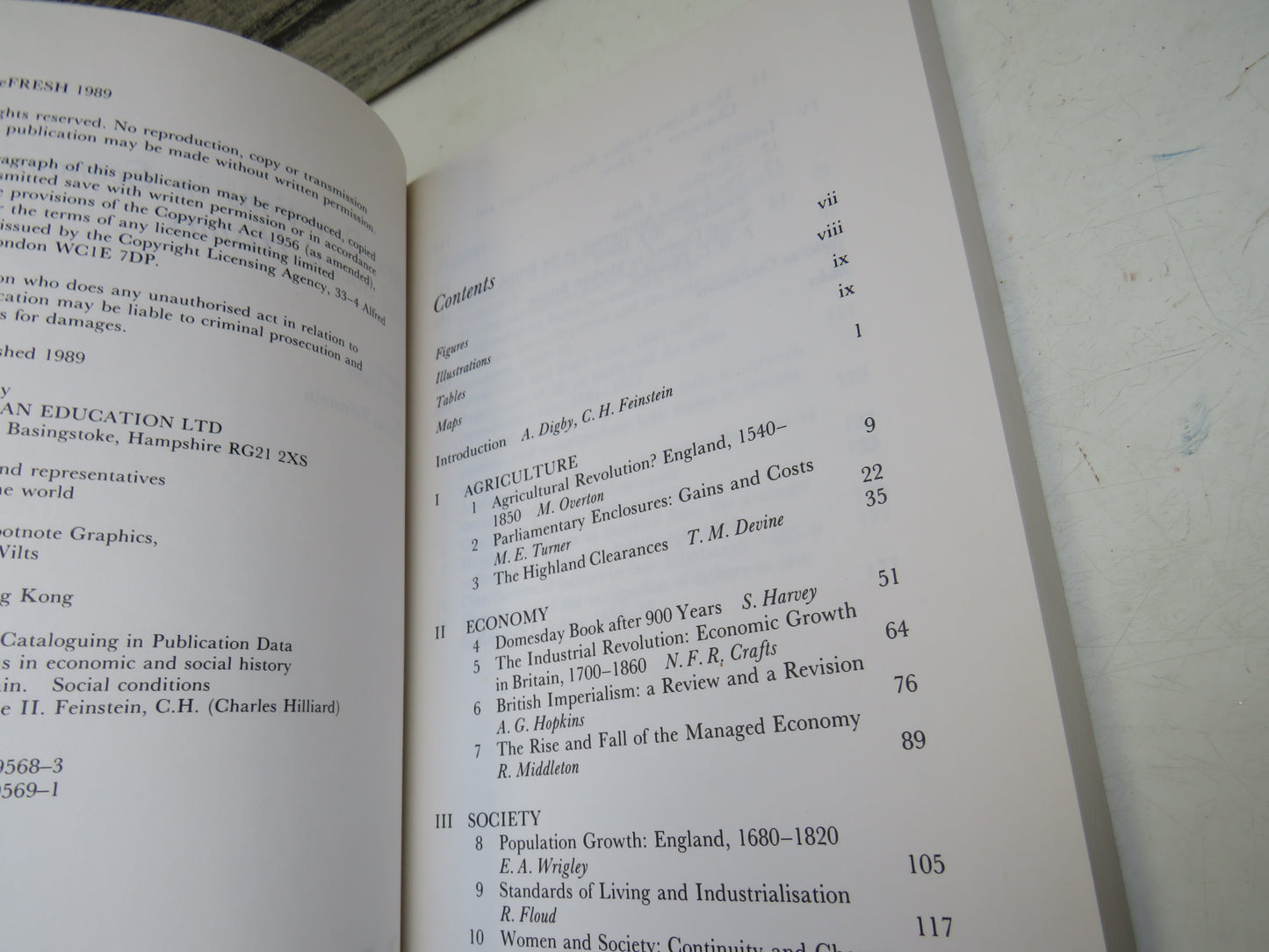 New Directions In Economic and Social History Edited by Anne Digby and Charles Feinstein 1989