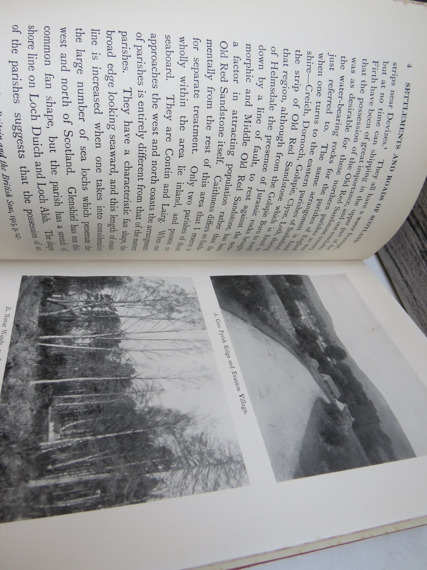 The Settlements and Roads of Scotland A Study In Human Geography By Grace Meiklejohn 1927