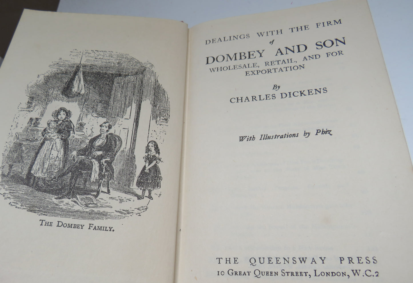 Dealing With The Firm of Dombey and Son Wholesale Retail and For Exportation By Charles Dickens