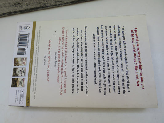 Boy Soldiers Of The Great War By Richard Van Emden 2012