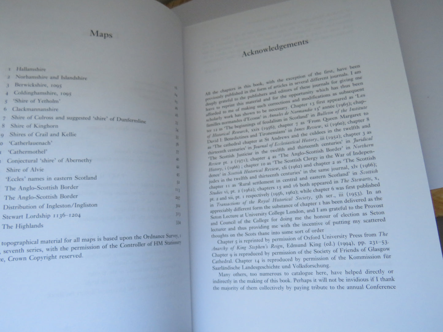 The Kingdom of The Scots Government, Church and Society From The Eleventh To The Fourteenth Century By G.W.S. Barrow 2003