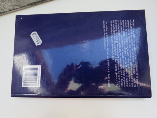 Scottish Law of Leases An Introduction By Angus McAllister 1989