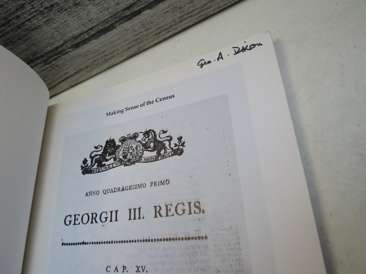 Making Sense Of The Census The Manuscript Returns For England and Wales, 1801-1901 By Edward Higgs 1991
