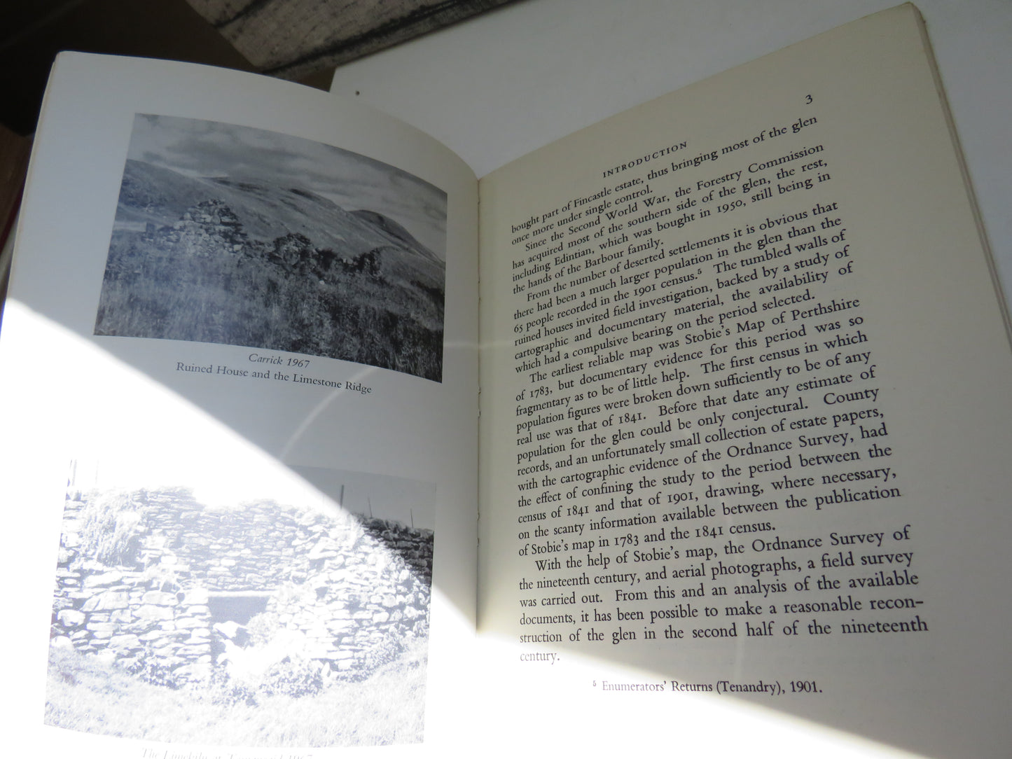 Glen Fincastle 1841-1901 A Study of a Perthshire Glen By William Taylor 1967