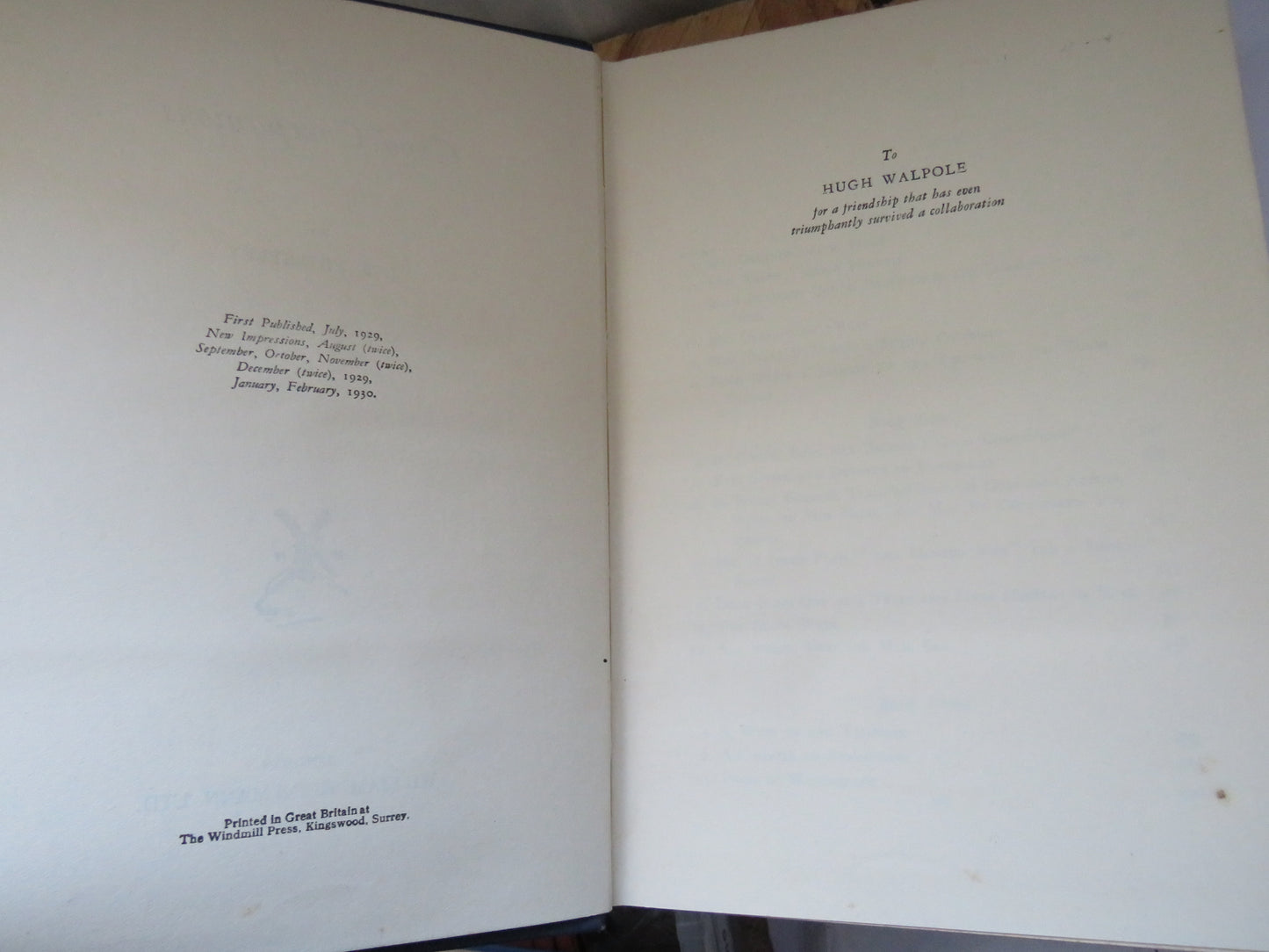 The Good Companions By J. B. Priestley 1929