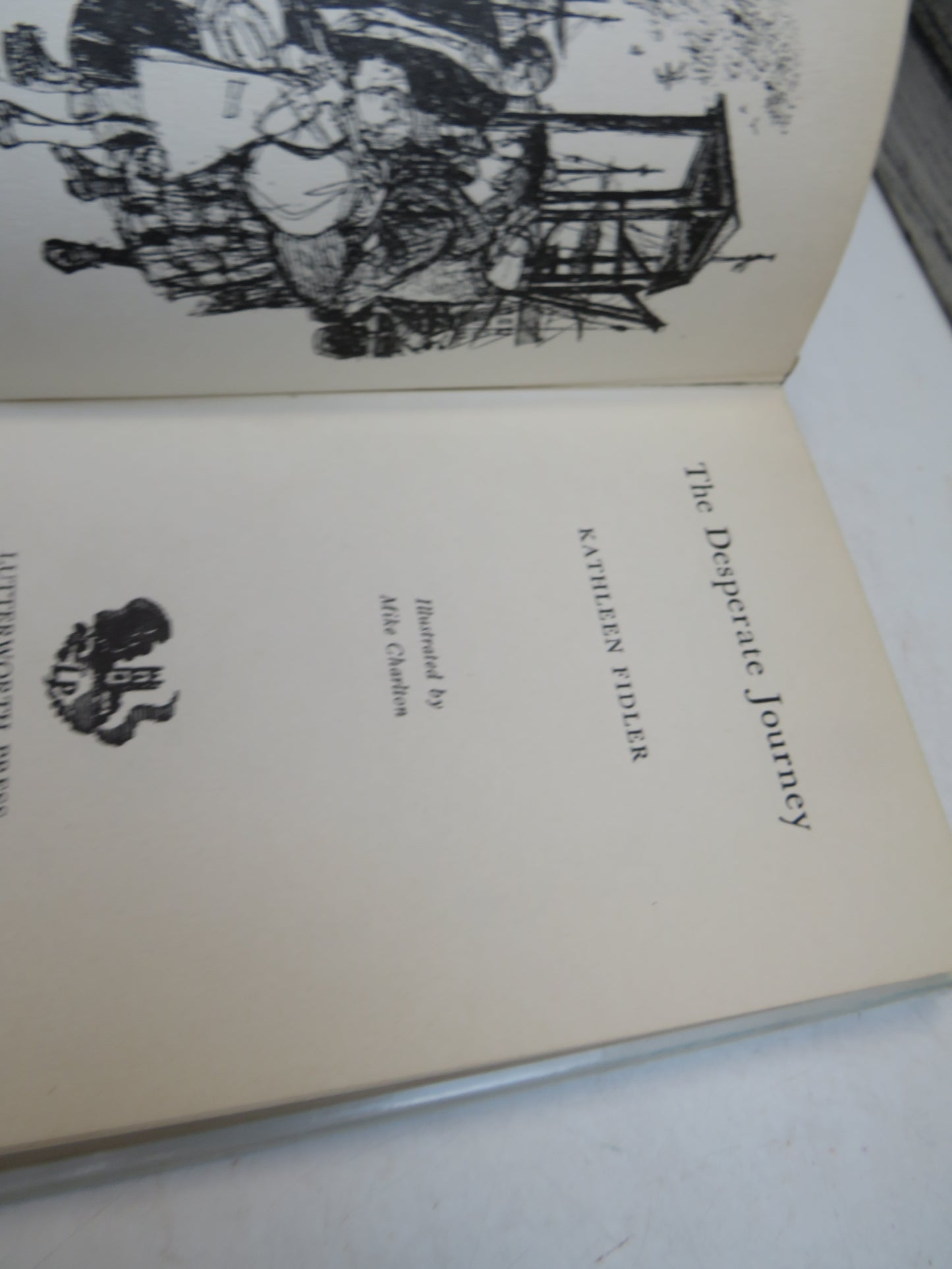 The Desperate Journey By Kathleen Fidler 1964
