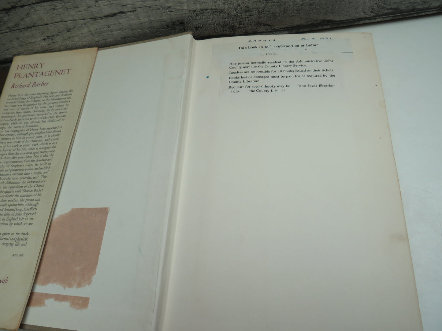 Henry Plantagenet A Biography By Richard Barber 1964