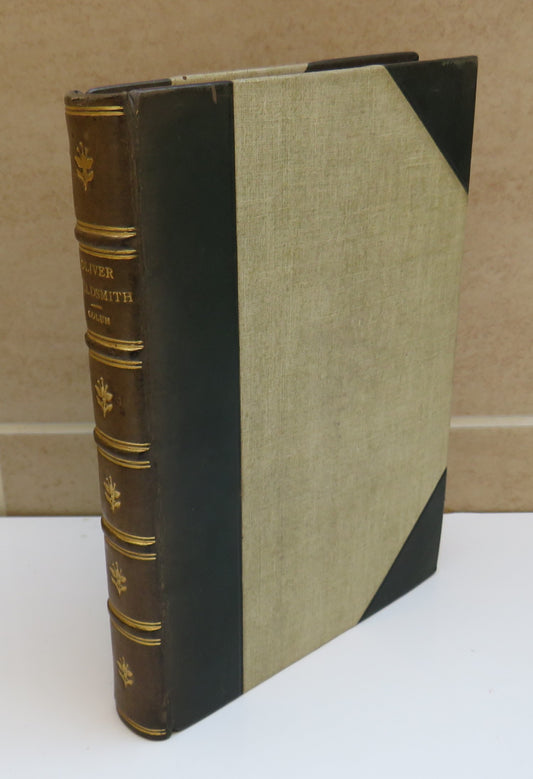 Oliver Goldsmith by Padraic Colum Antique Book