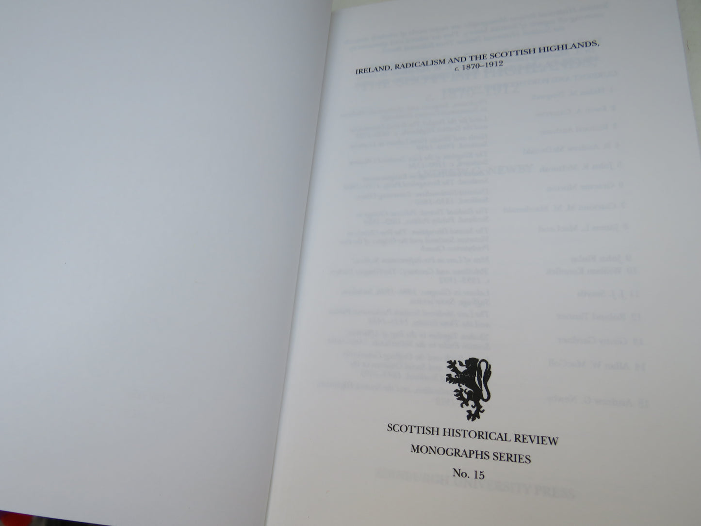 Ireland, Radicalism and The Scottish Highlands, c.1870 - 1912 By Andrew G. Newby 2007