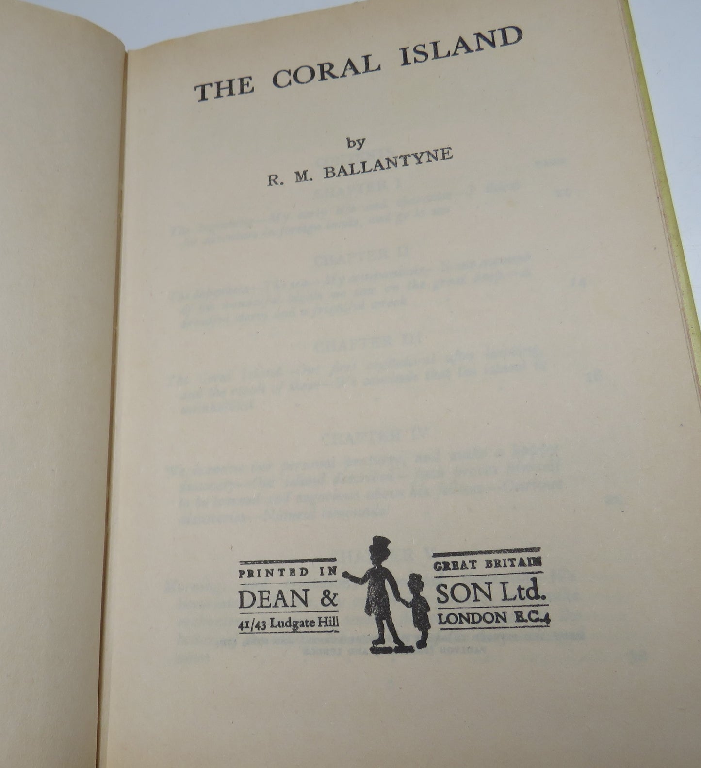 The Coral Island By R.M. Ballantyne