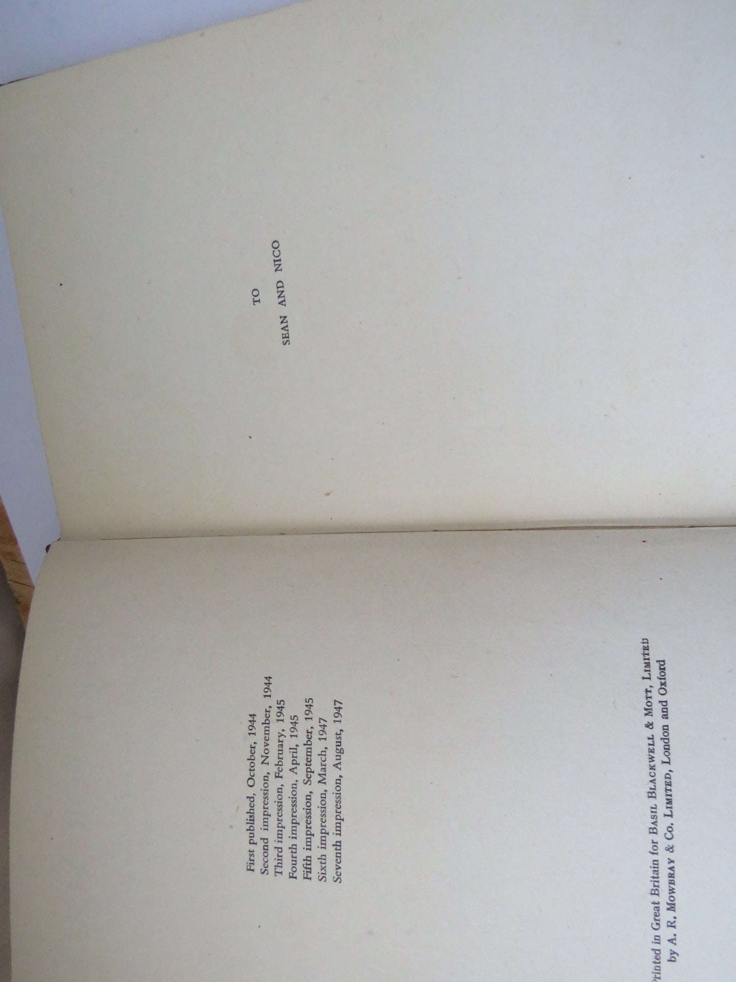 Vintage Book of 'poetry for you a book for boys and girls on the enjoyment of poetry by c day lewis 1947'
