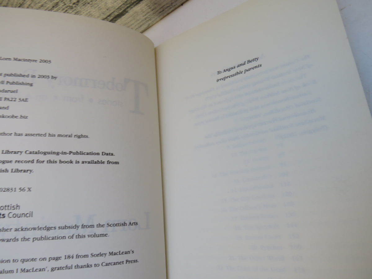 Tobermory Days Stories From An Island By Lorn Macintyre 2003