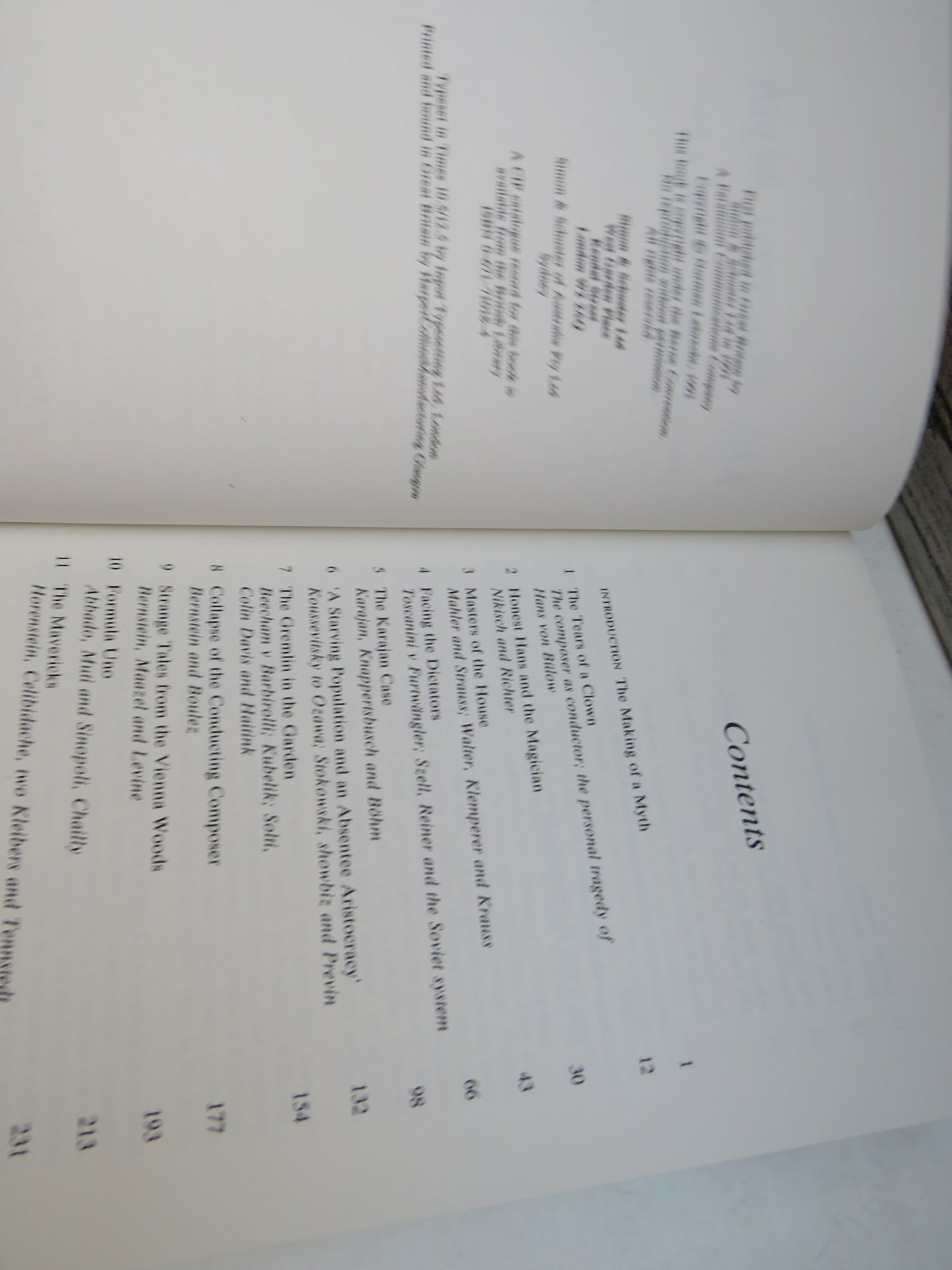 The Maestro Great Conductors In Pursuit of Power By Norman Lebrecht 1991