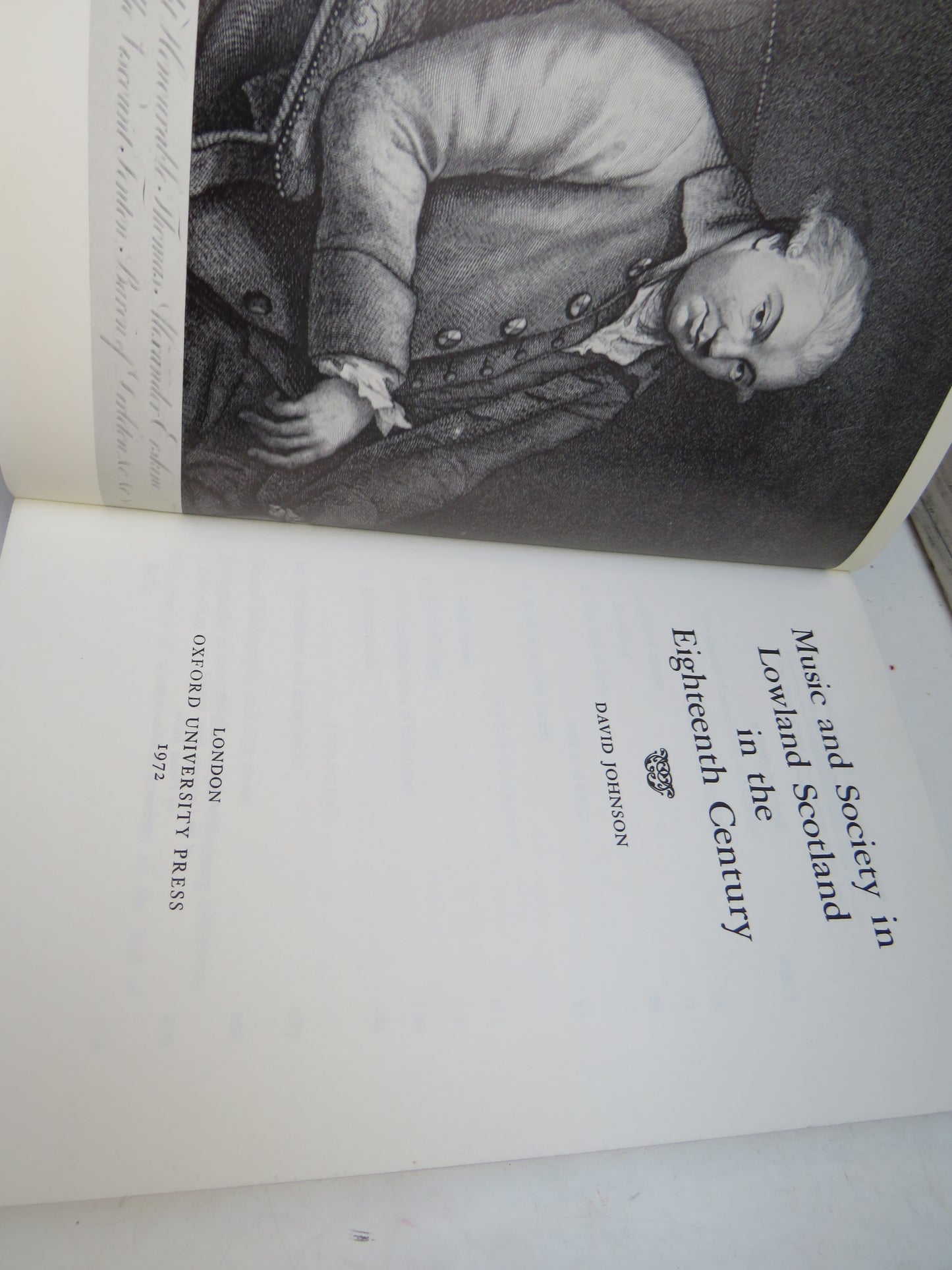 Music and Society In Lowland Scotland In The Eighteenth Century By David Johnson 1972