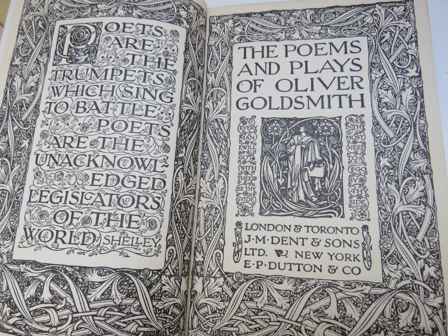 The Poems and Plays of Oliver Goldsmith, 1930
