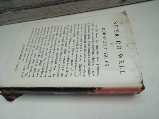 Ne'er-Do-Well By Dornford Yates 1954 1st Edition
