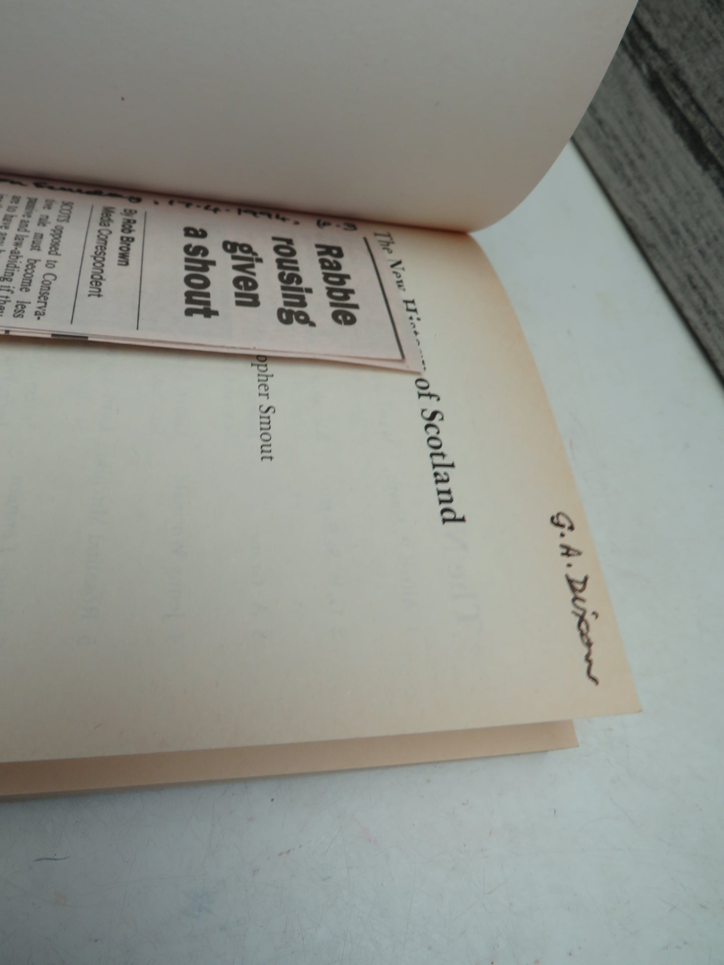 No Gods and Precious Few Heroes Scotland 1914-1980 By Christopher Harvie 1981