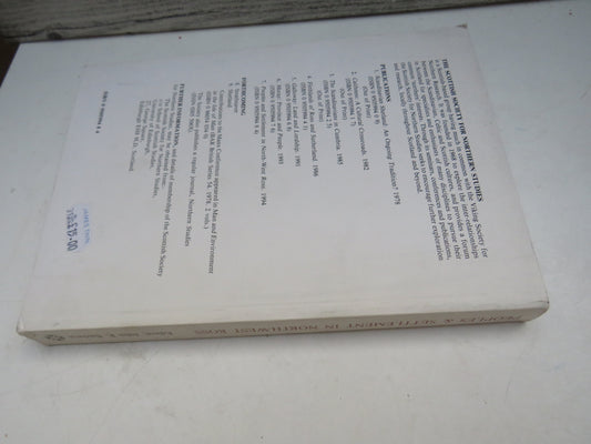 Peoples & Settlement In North-West Ross Edited By J. R. Baldwin