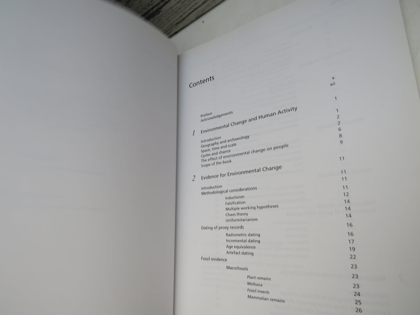 Late Quaternary Environmental Change Physical and Human Perspectives