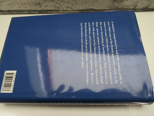 Brewer's British Royalty By David Williamson 1996 A Phrase and Fable Dictionary