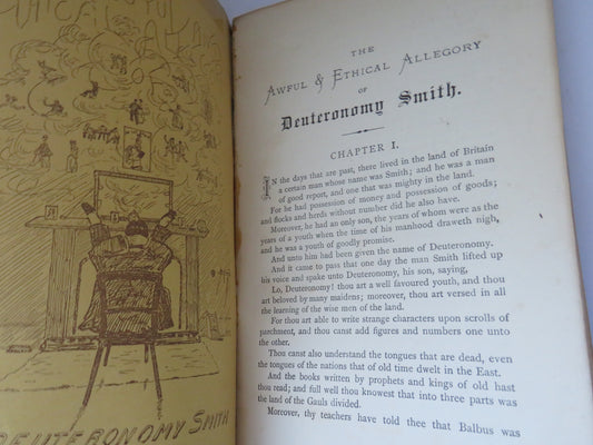 The Awful and Ethical Allegory of Deuteronomy Smith Or The Life-History of a Medical Student By A Student of Medicine
