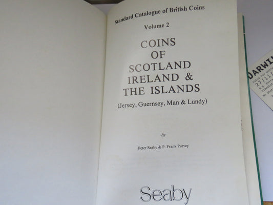 Coins of Scotland Ireland & The Islands By Peter Seaby 1984
