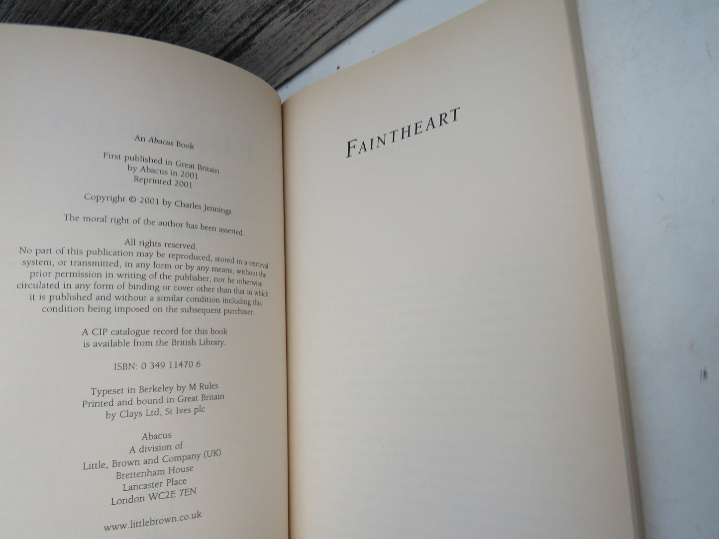 Faintheart An Englishman Ventures North of The Border By Charles Jennings 2001