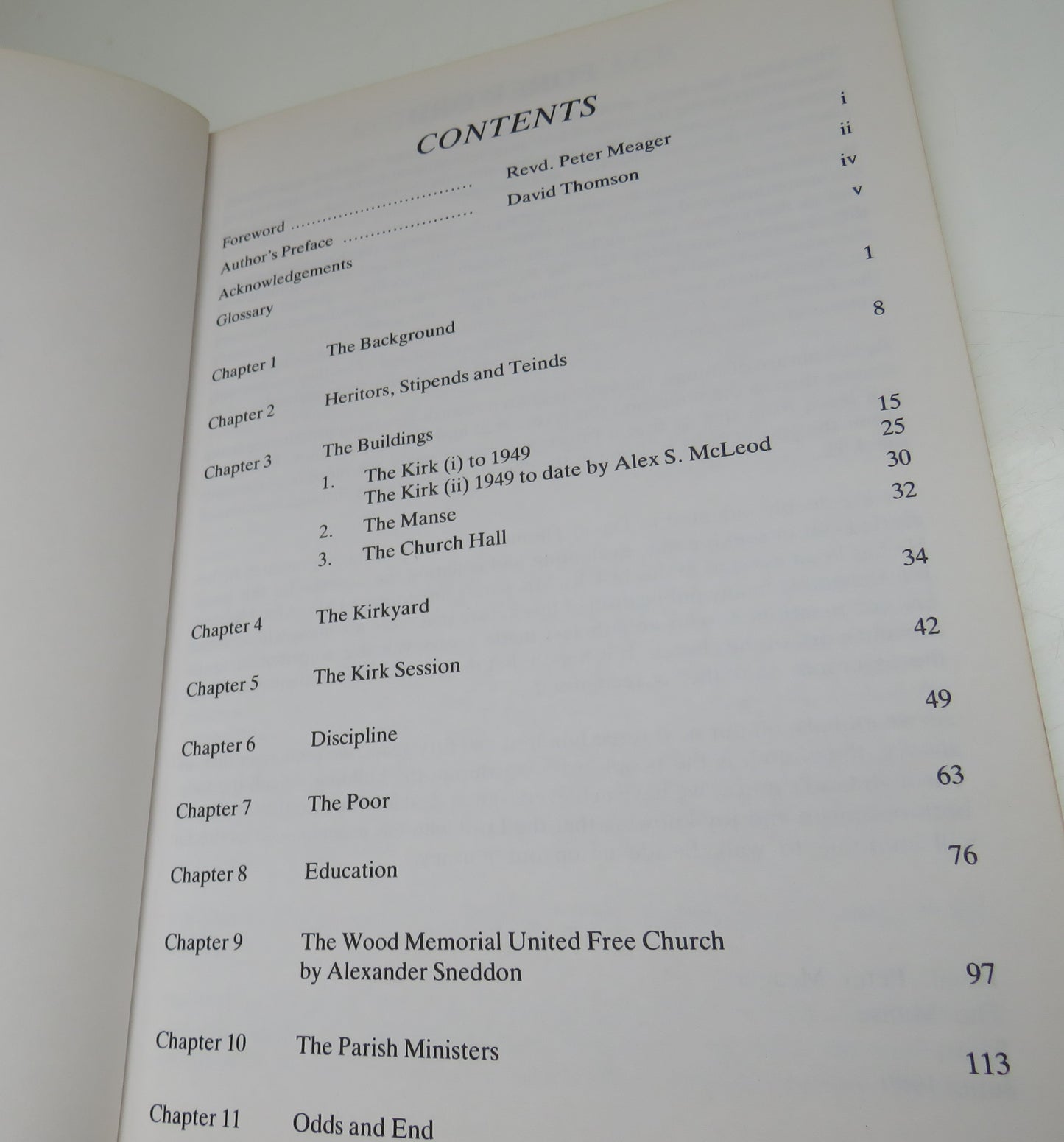 Elie Kirk 350 Years 1639-1989 by David Thomson, 1989