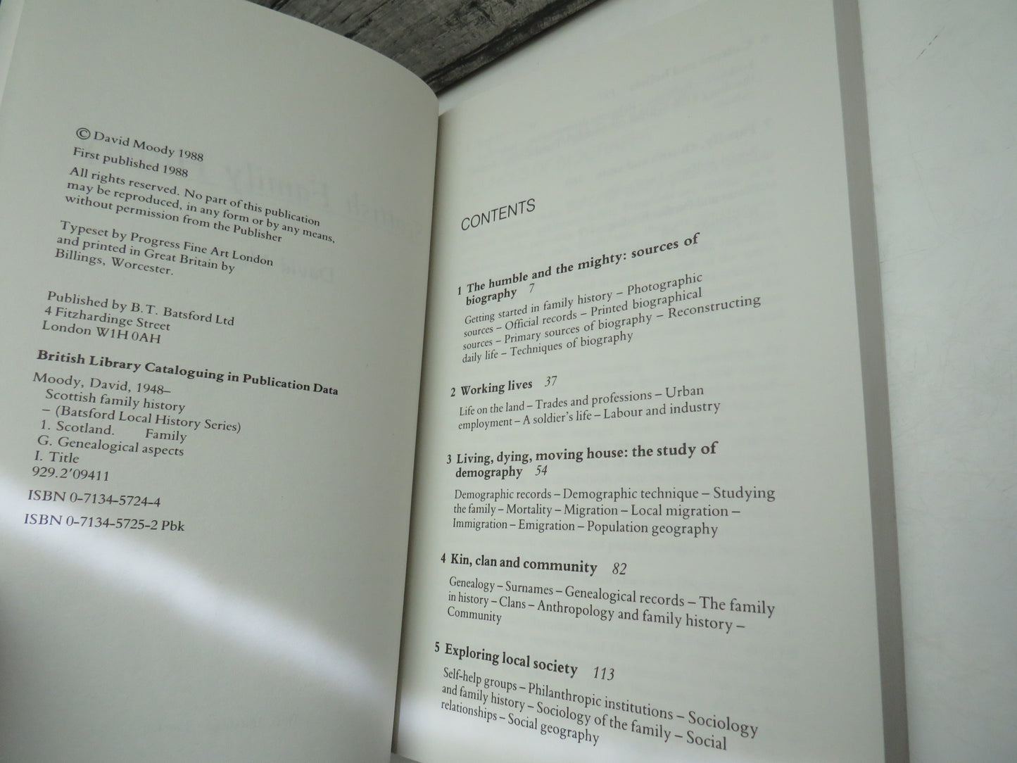 Scottish Family History By David Moody 1988
