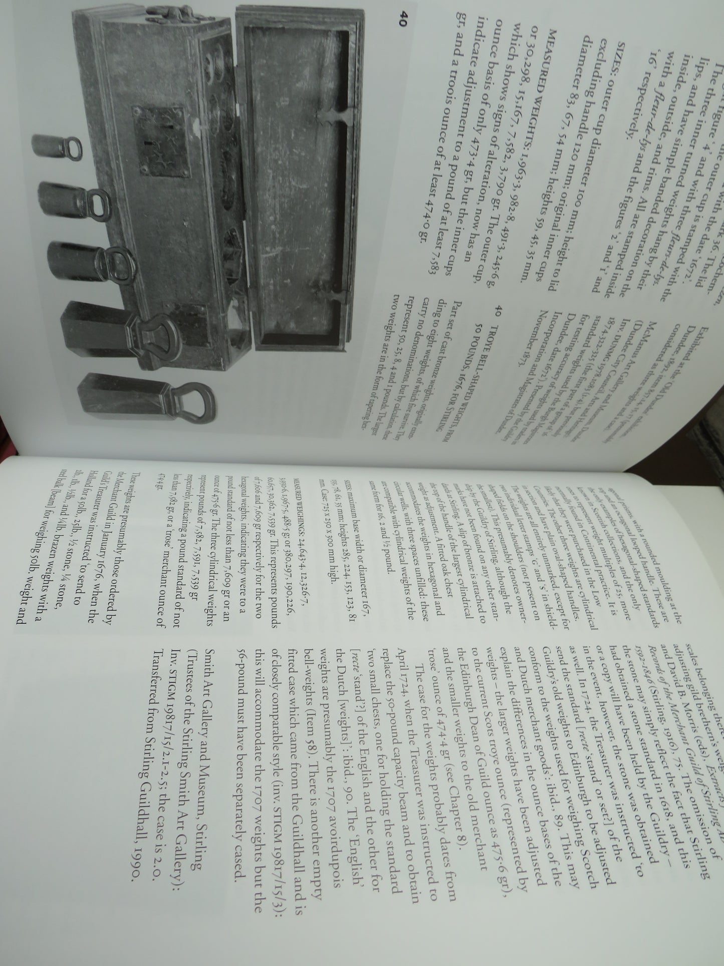 Weights and Measures In Scotland A European Perspective By R. D. Connor and A. D. C. Simpson 2004