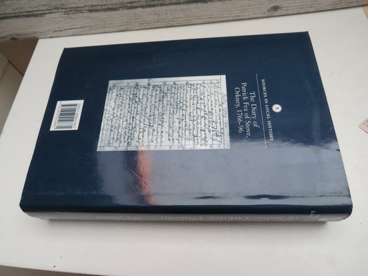 The Diary of Patrick Fea of Stove, Orkney 1766-1796 Transcribed From The Original and Edited By W.S. Hewison 1997