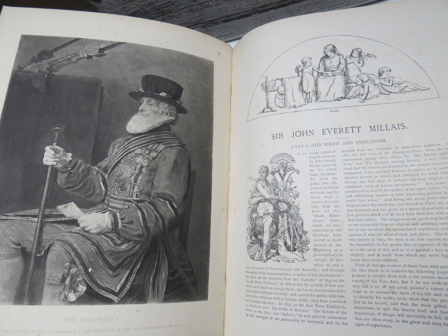 The Art Annuals Sir Eleighton P.R.A, Sir J.E. Millais R.A, L. Almatademara, J.L.E. Meissonier, J.G. Hook R.A., Rosa Bonheur, Birket Foster.