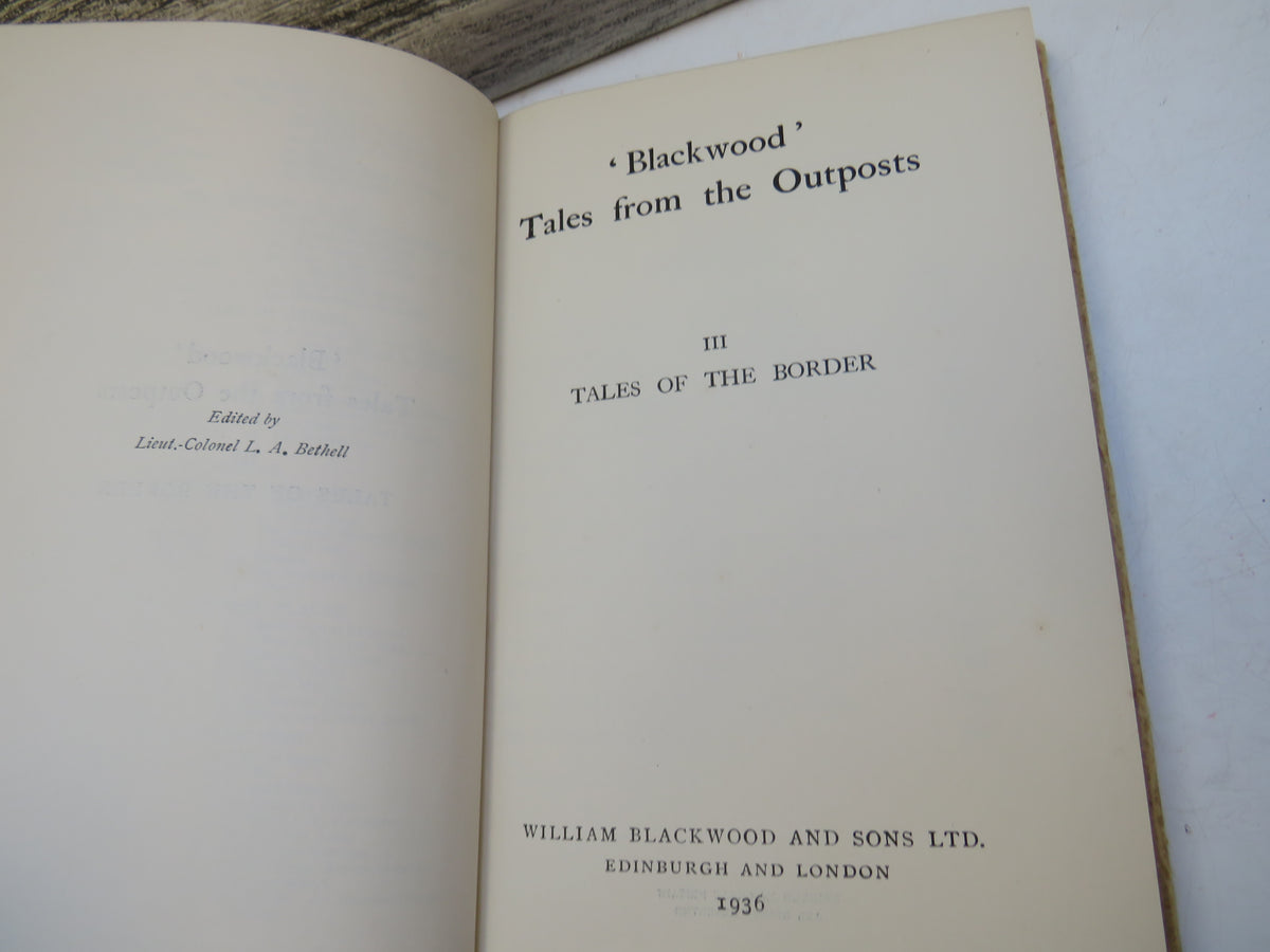 'Blackwood' III Tales of the Border 1936