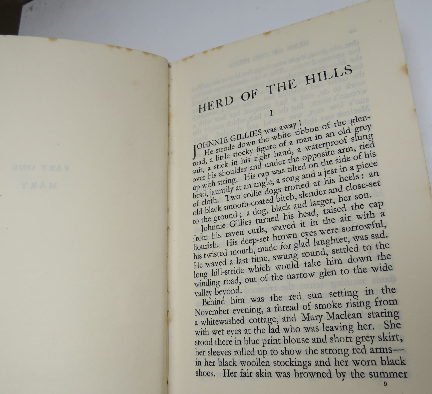 Herd of the Hills By Allan Fraser 1938