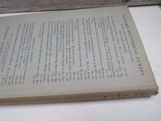 The Estates of The Percy Family 1416-1537 By J.M.W. Bean 1958