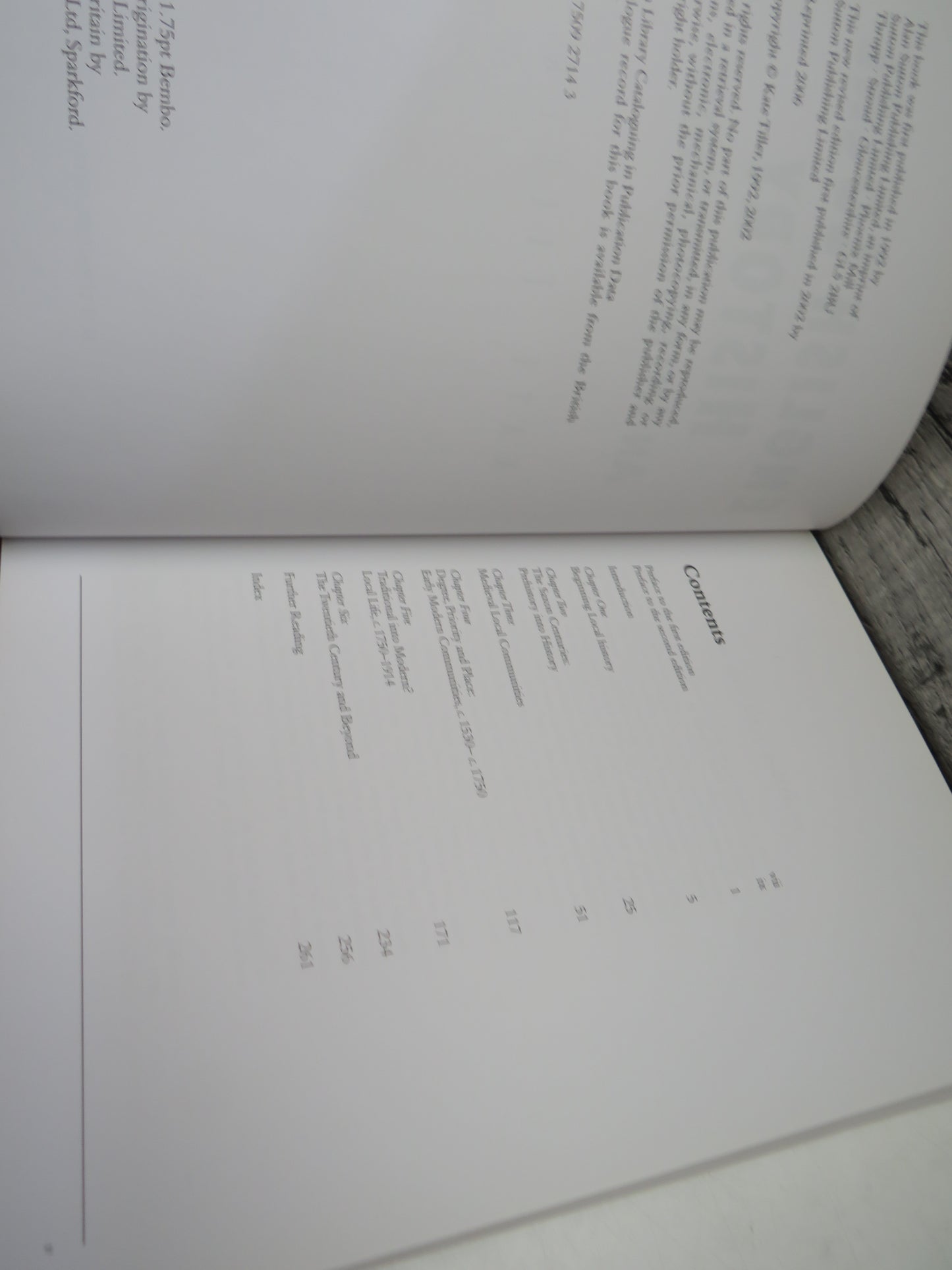 English Local History An Introduction By Kate Tiller 2006
