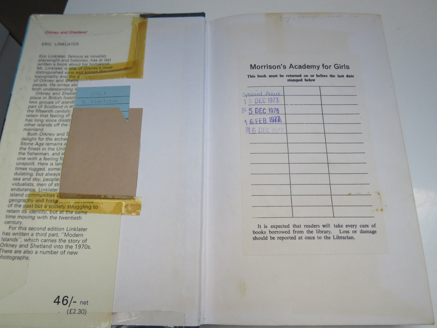 Orkney and Shetland An Historical, Geographical, Social and Scenic Survey By Eric Linklater 1971