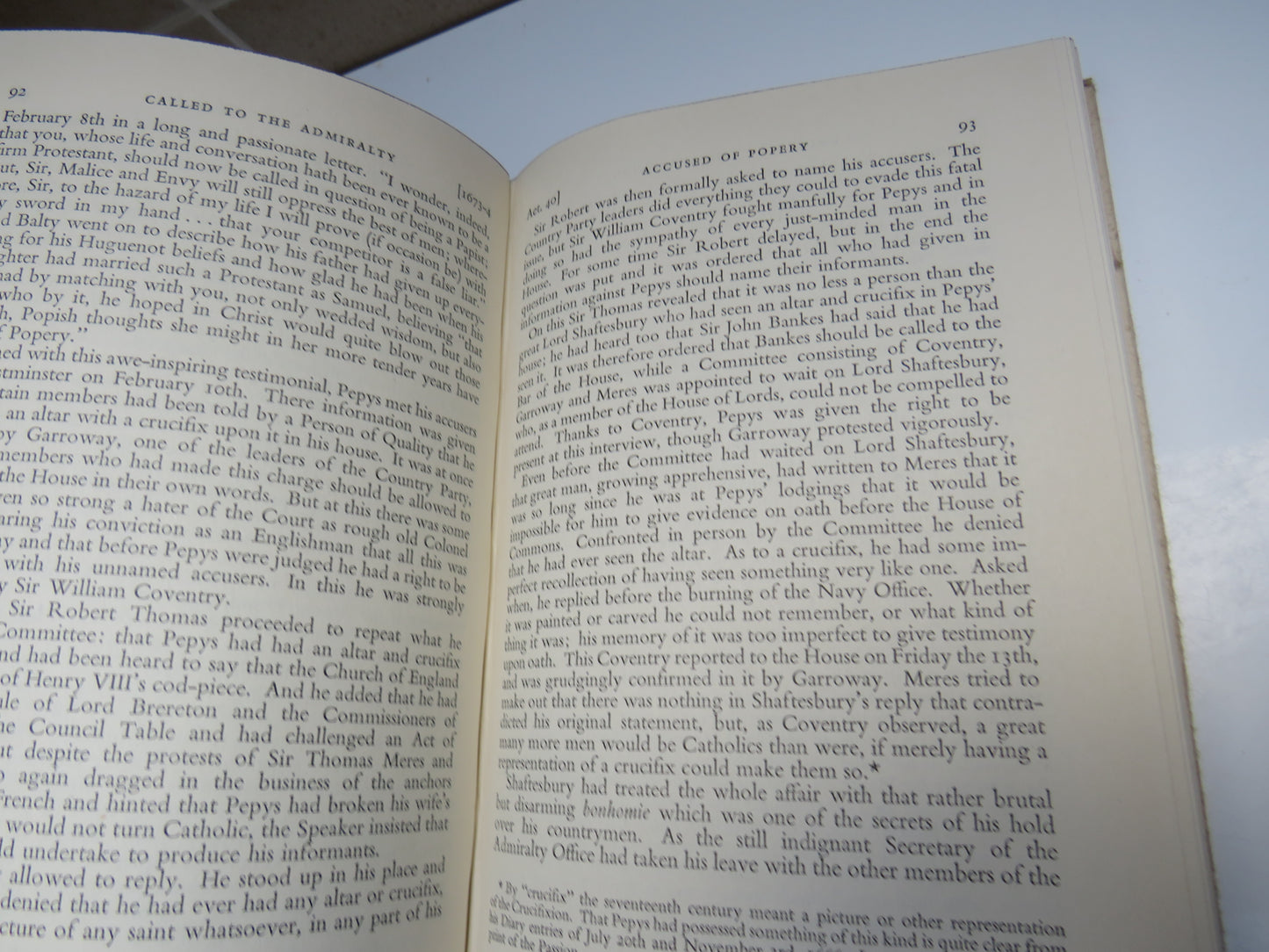 Samuel Pepys The Years of Peril By Arthur Bryant 1952