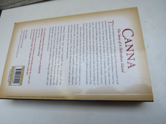 Canna The Story of a Hebridean Island By J.L. Campbell 2002