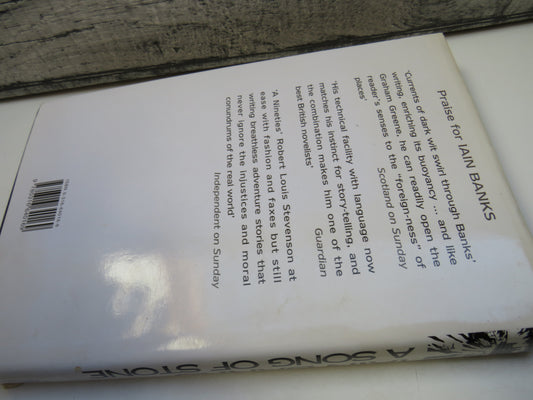 A Song of Stone by Iain Banks, Signed Book
