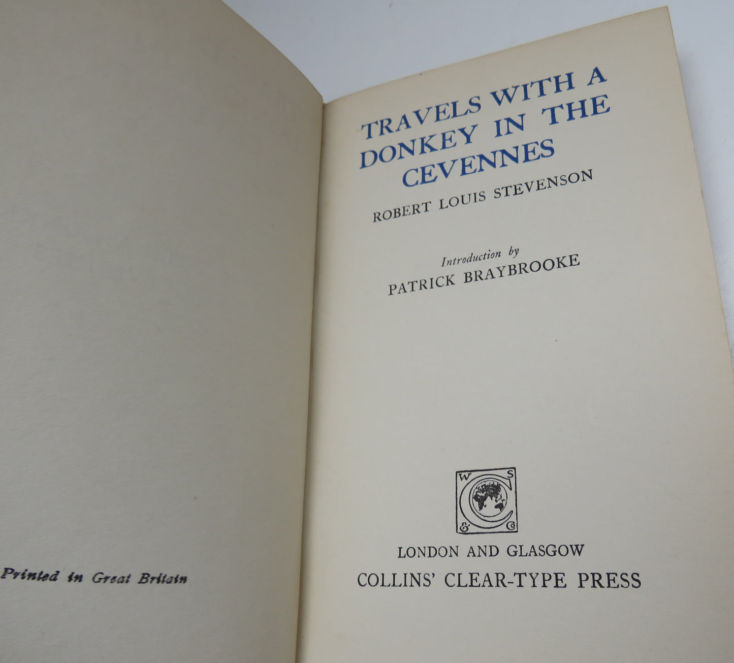 Travels with a Donkey in the Cevennes by Robert Louis Stevenson