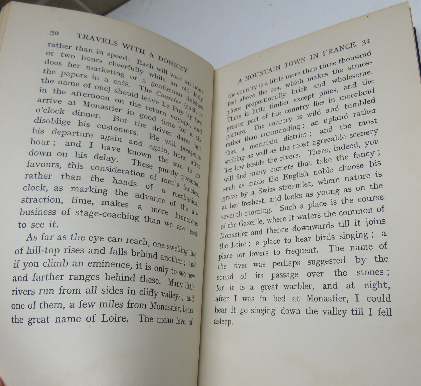 Travels with a Donkey in the Cevennes by Robert Louis Stevenson