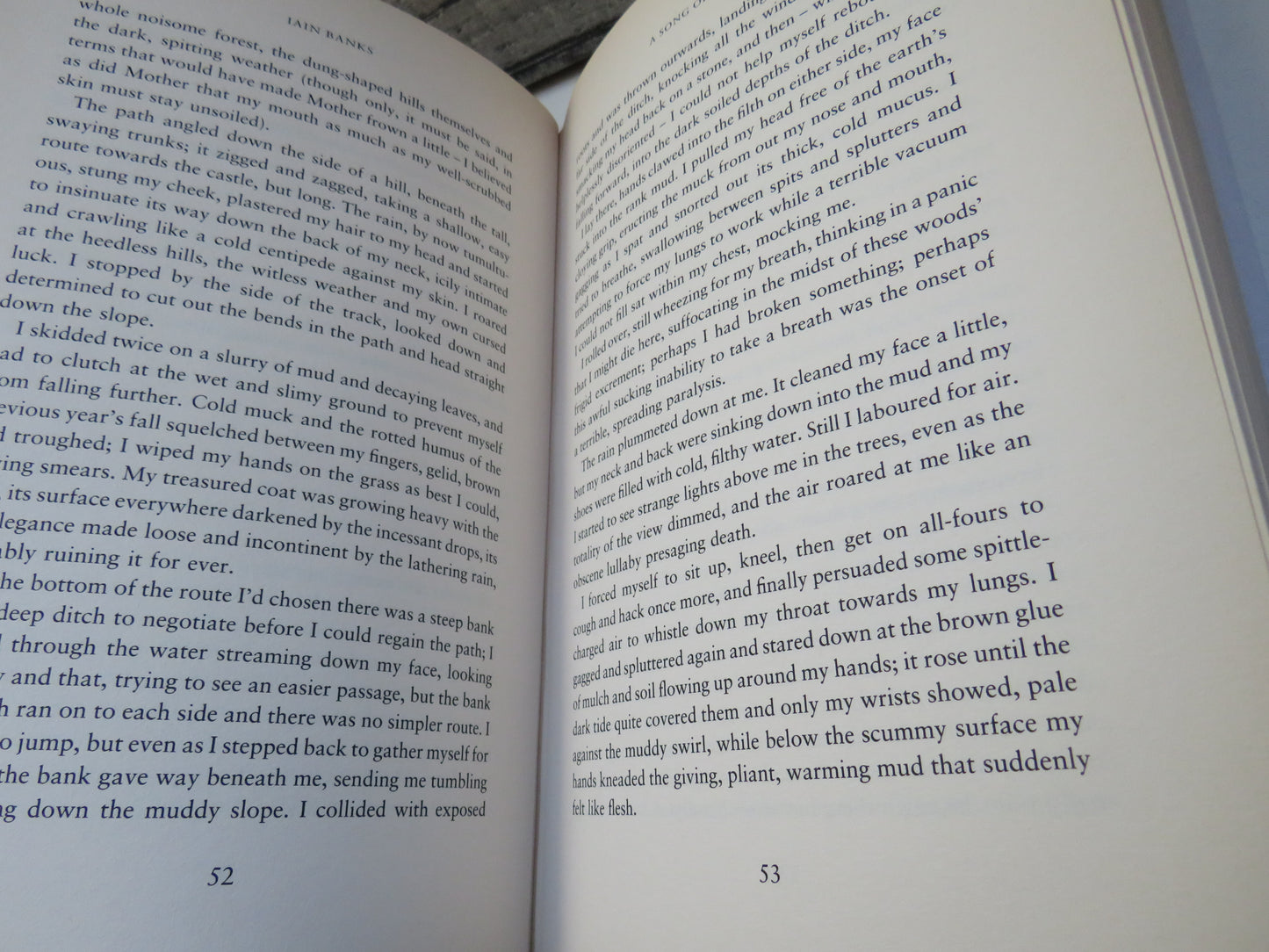 A Song of Stone by Iain Banks, Signed Book