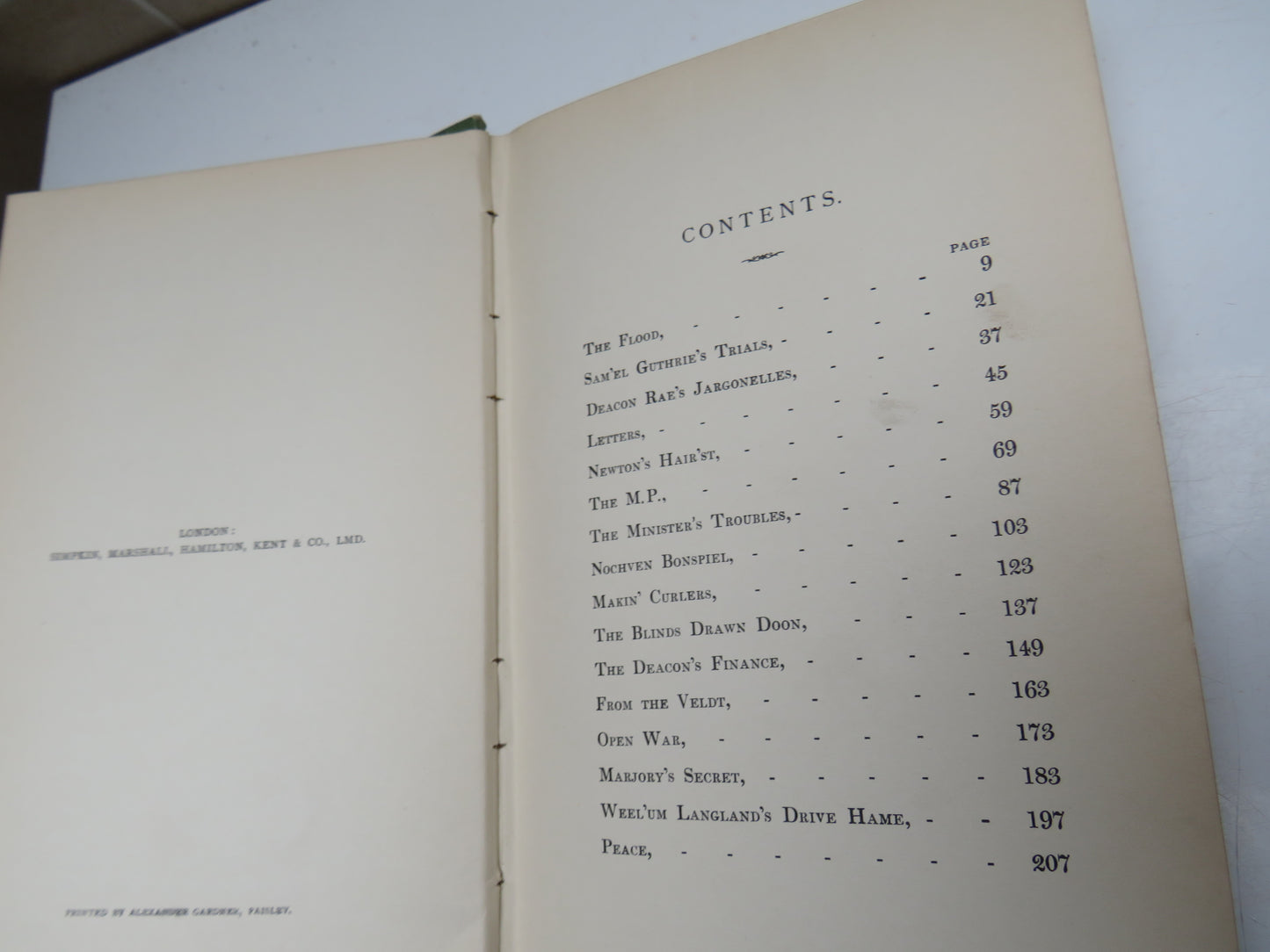 Bobbie Guthrie A Scotch Laddie By A. Nicol Simpson 1905