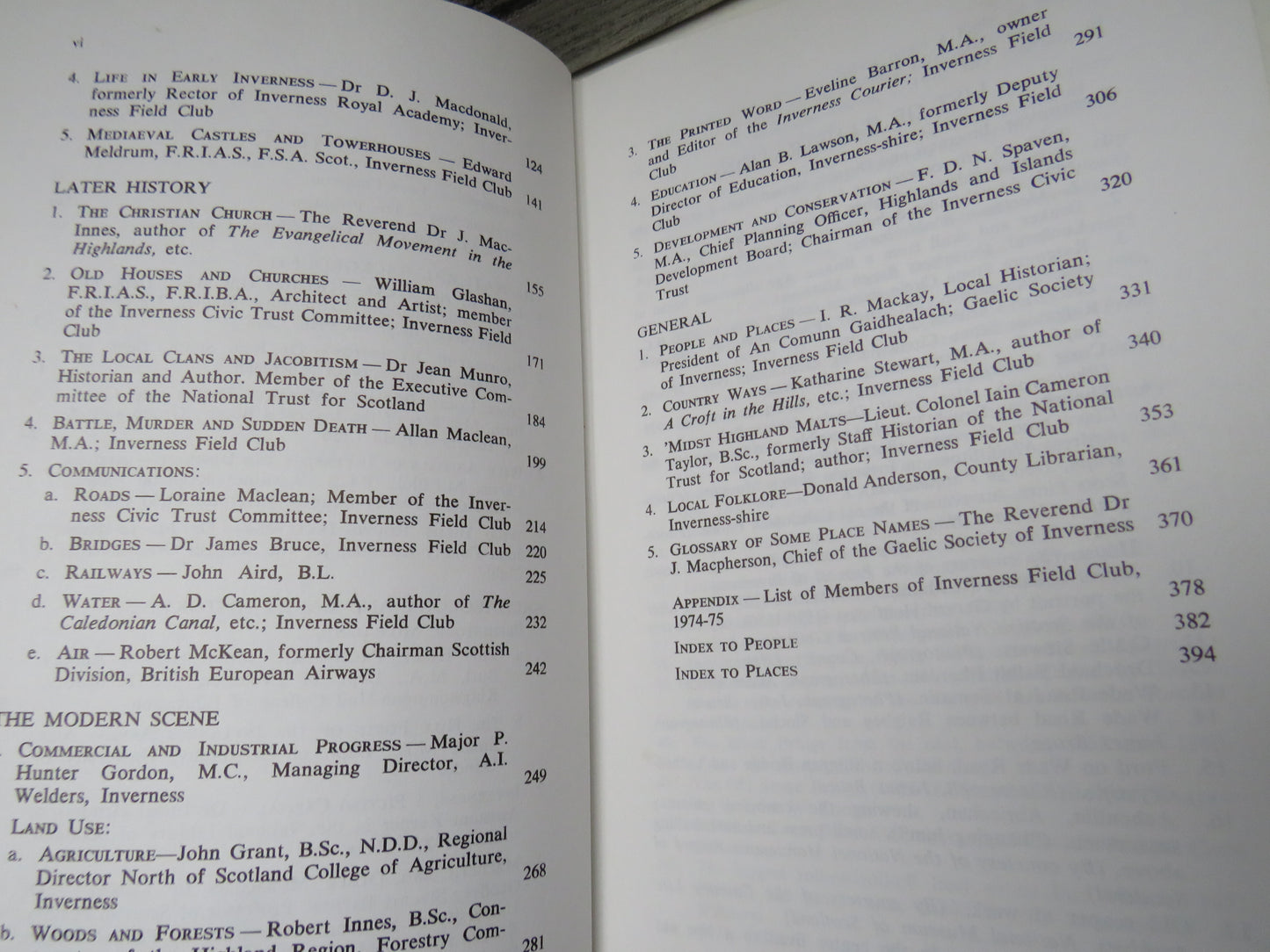 The Hub of the Highlands The Book of Inverness and District The Centenary Volume of Inverness Field Club 1875-1975