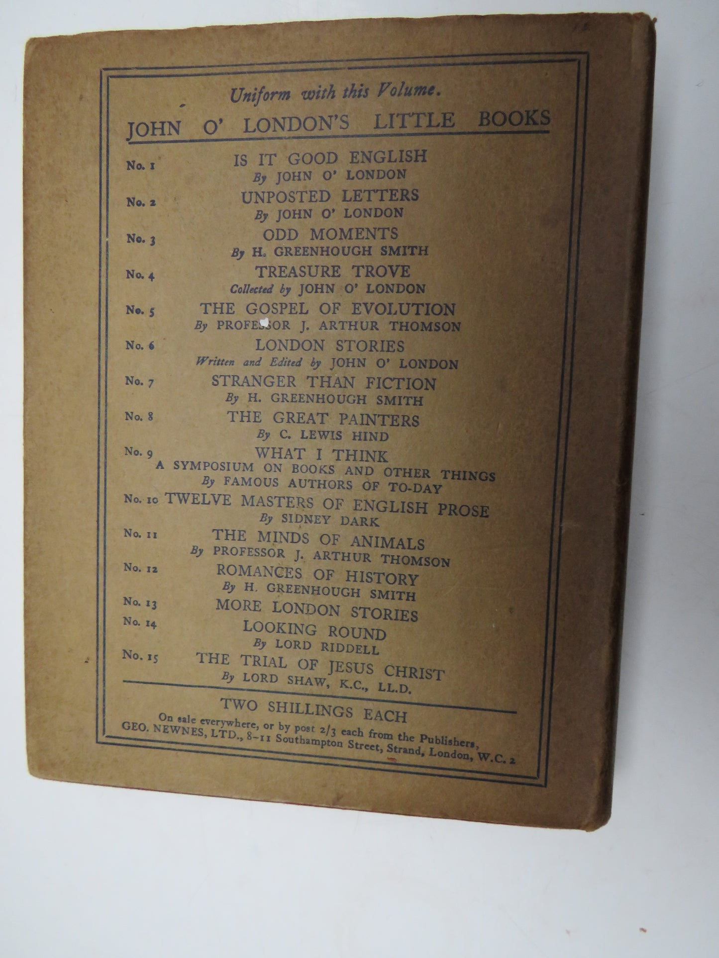 Scottish Treasure Trove Edited By George Blake 1925