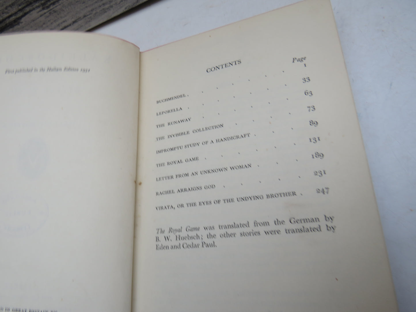 Kaleidoscope Two By Stefan Zweig 1951